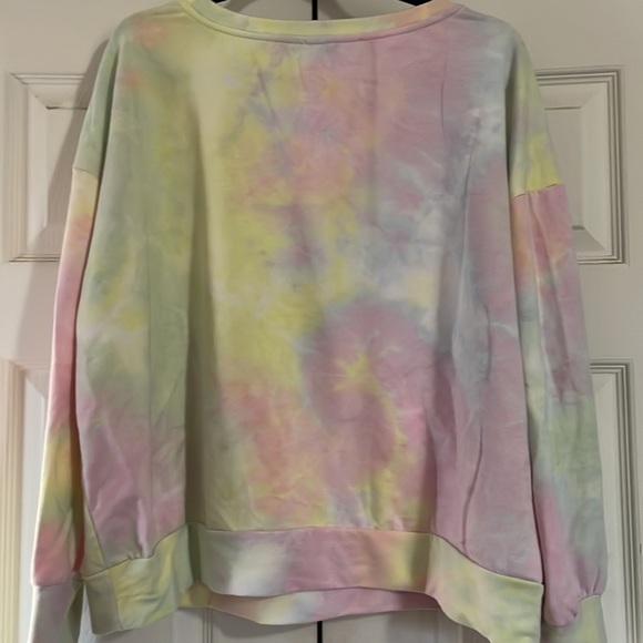 Eloquii Tie dye Sweatshirt 18/20 - Picture 5 of 5